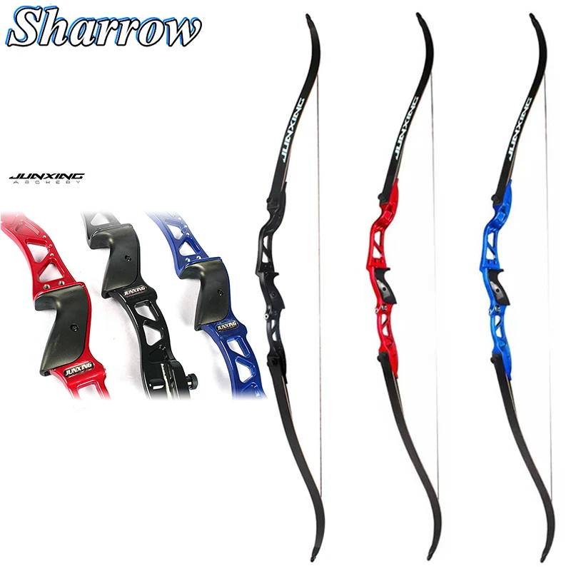 

66inch Hunting Recurve Bow 24-36lbs Archery Longbow Takedown Shooting Slingshot JUNXING Lightweight High Strength Aluminum