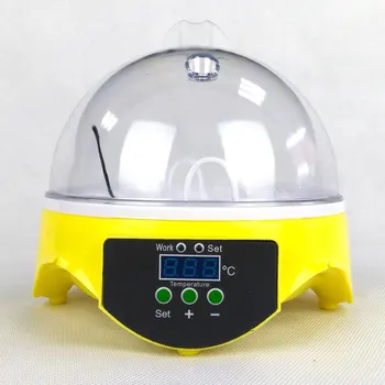 

110/220V Mini 7 Egg Automatic Incubator Poultry Incubator Brooder Digital Temperature Hatchery Egg Incubator Chicken Duck Bird