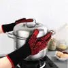 One Piece BBQ Gloves High Temperature Resistance Oven Mitts 500 800 Degrees Fireproof Barbecue Heat Insulation Microwave Gloves ► Photo 3/6