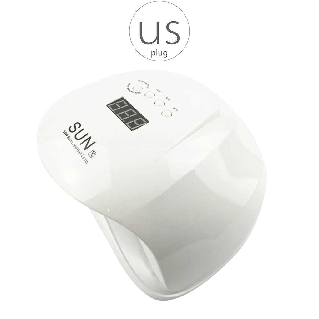 ibcccndc54W 36 LED Nail Lamp Sunlight Gel Dryer Machine Fingernails Toenails Curing Supplies Nail Art Tool EU/US Plug
