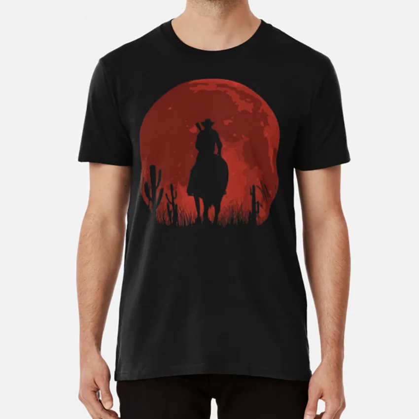

RDR 2 T shirt rdr2 rdr red dead redemption red dead redemption 2 gaming red moon red moon cowboy i went to valentine and all