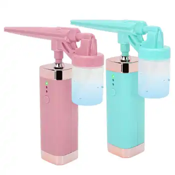 

50ml Portable Handheld Oxygen Injection Airbrush Nanometer Moisturizing Spray Machine Two Drops Face Steamer