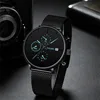 YOLAKO Watch Men Business Ultra-Thin Stainless Steel Men’s Watch With Date Calendar Quartz Wristwatch relogio feminino Clock Hot 4