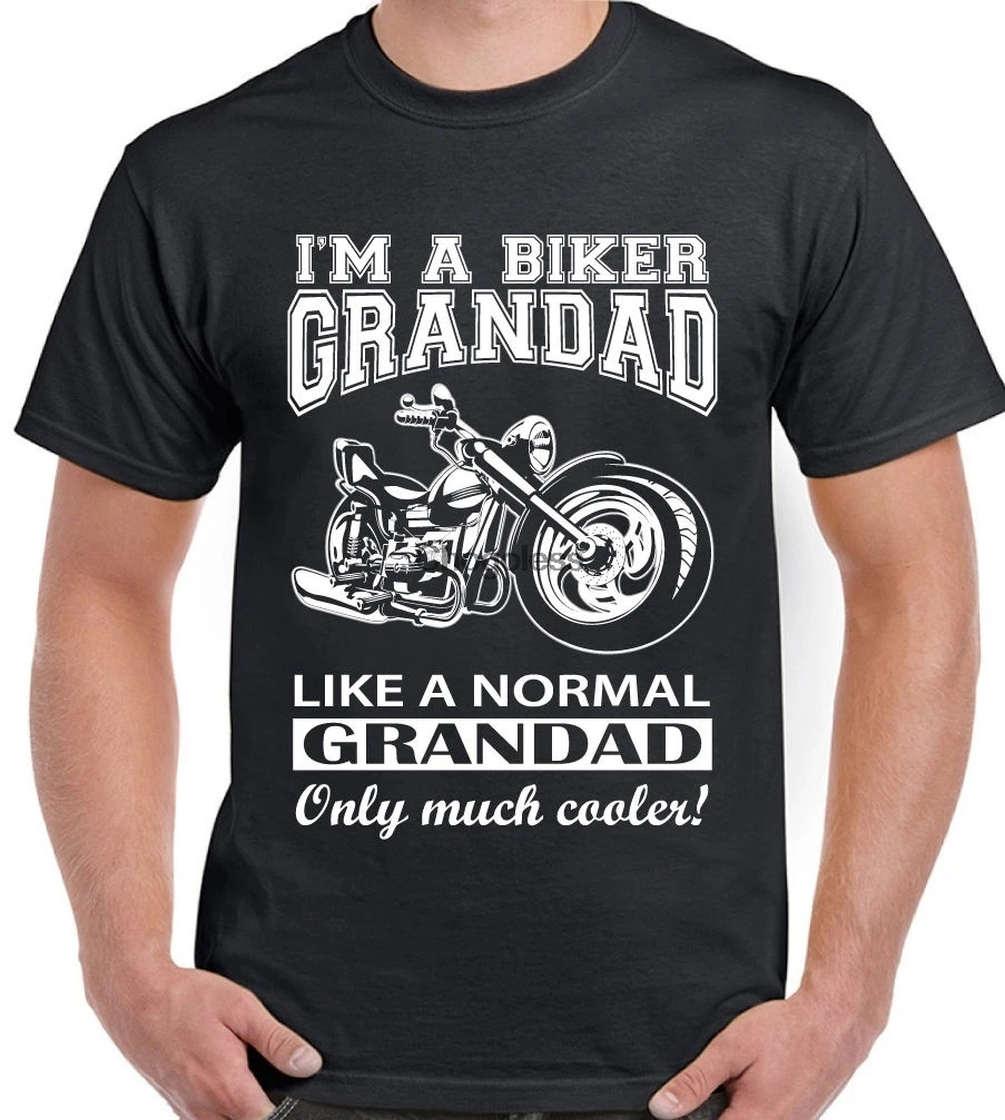 I'm A Biker Grandad-мужской летний велосипед | Мужская одежда