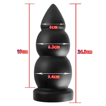 Big Dildo Strong Suction Beads Anal Plug Dildo Butt Plug Ball Anal Plug Sex Toys for Women Men Adult Product Sex Shop 2
