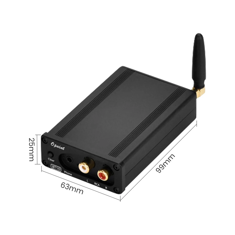 AIYIMA APTX HD Bluetooth 5 0 CSR8675 Receiver Portable HIFI AUX DAC Headphone Amplifier Audio Decoding RCA Amp 16Bit ES9018K2M