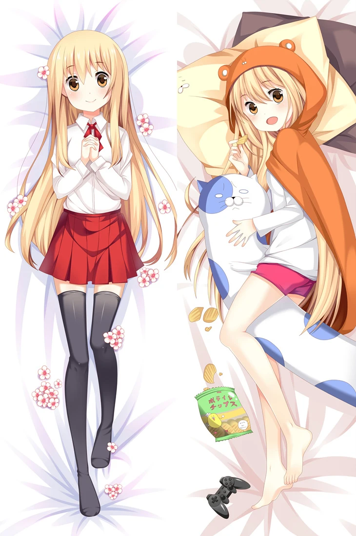 Аниме Dakimakura Body Himouto! Чехол для подушки Umaru-chan 150x50 см 100x35 см манга 1