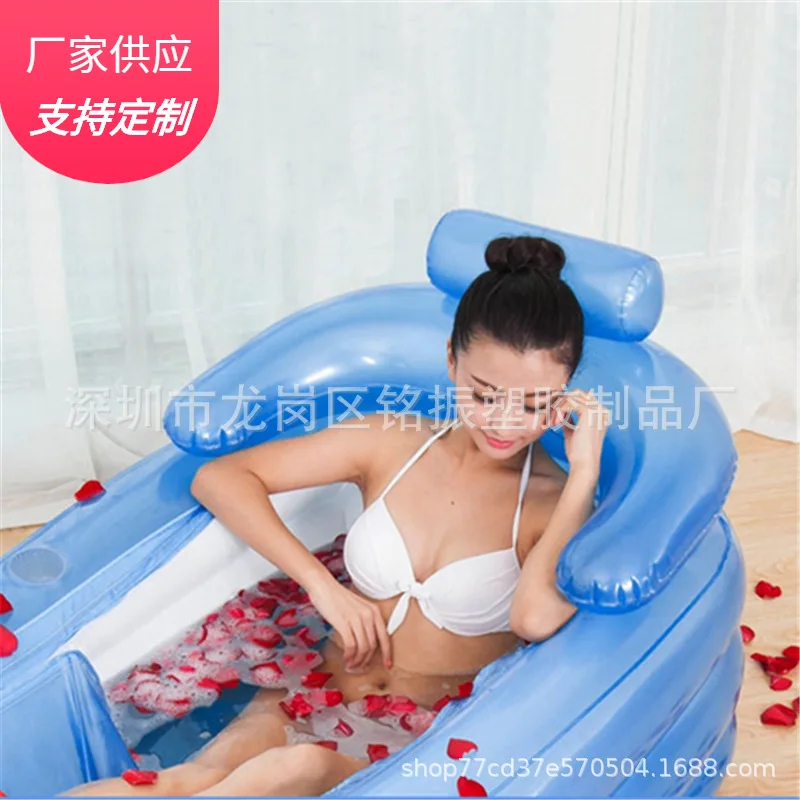 

Baby Toy House Children Bathtub Thick PVC Inflatable Infant Tub High-temperature Resistant Design