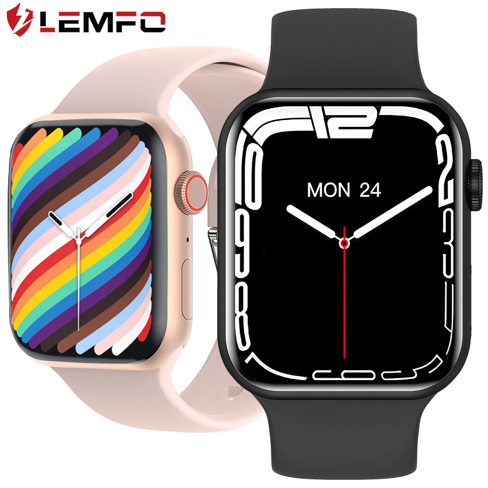 Смарт часы Lemfo S7 мужские/женские 2022 серия 7 Bluetooth NFC мужские женские смарт наручные