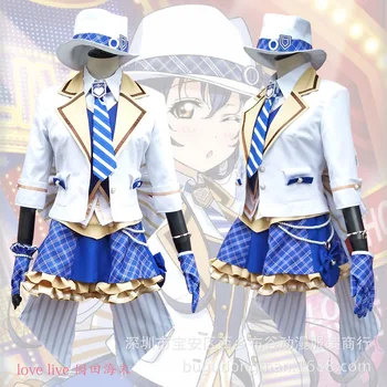 

LoveLive Sonoda Umi lovely Kostuum Cosplay Costume Christmas Kids Adult superhero Bodysuit Suit Jumpsuits Rompers costume