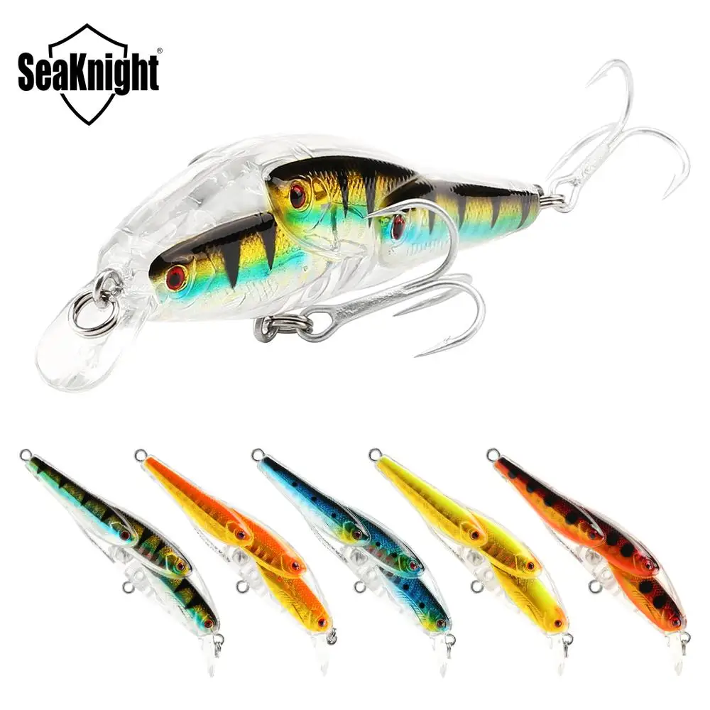 Рыболовная приманка SeaKnight Minnow SK037 5 шт./лот 10 2 г 78 мм 0 1 м|seaknight minnow|fishing lurefloating lures |