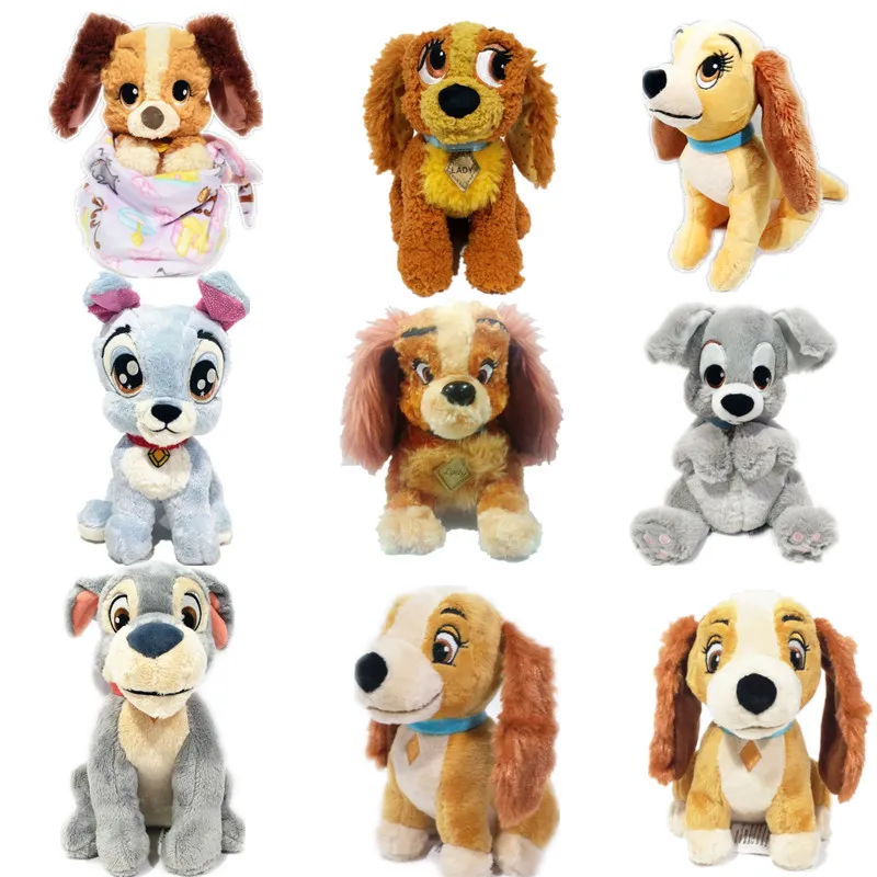 lady and the tramp stuffed animals