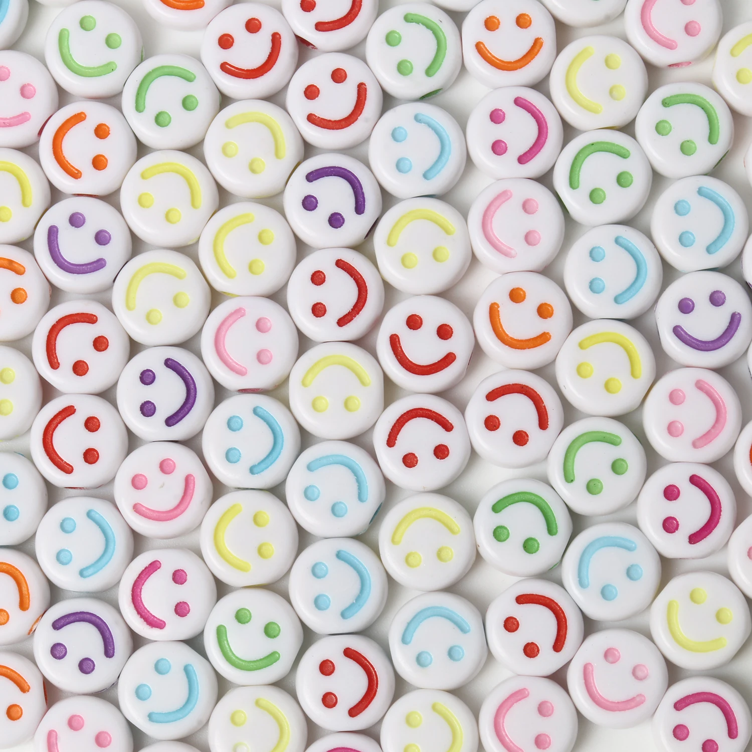 Vibrant Alphabet Acrylic Beads
