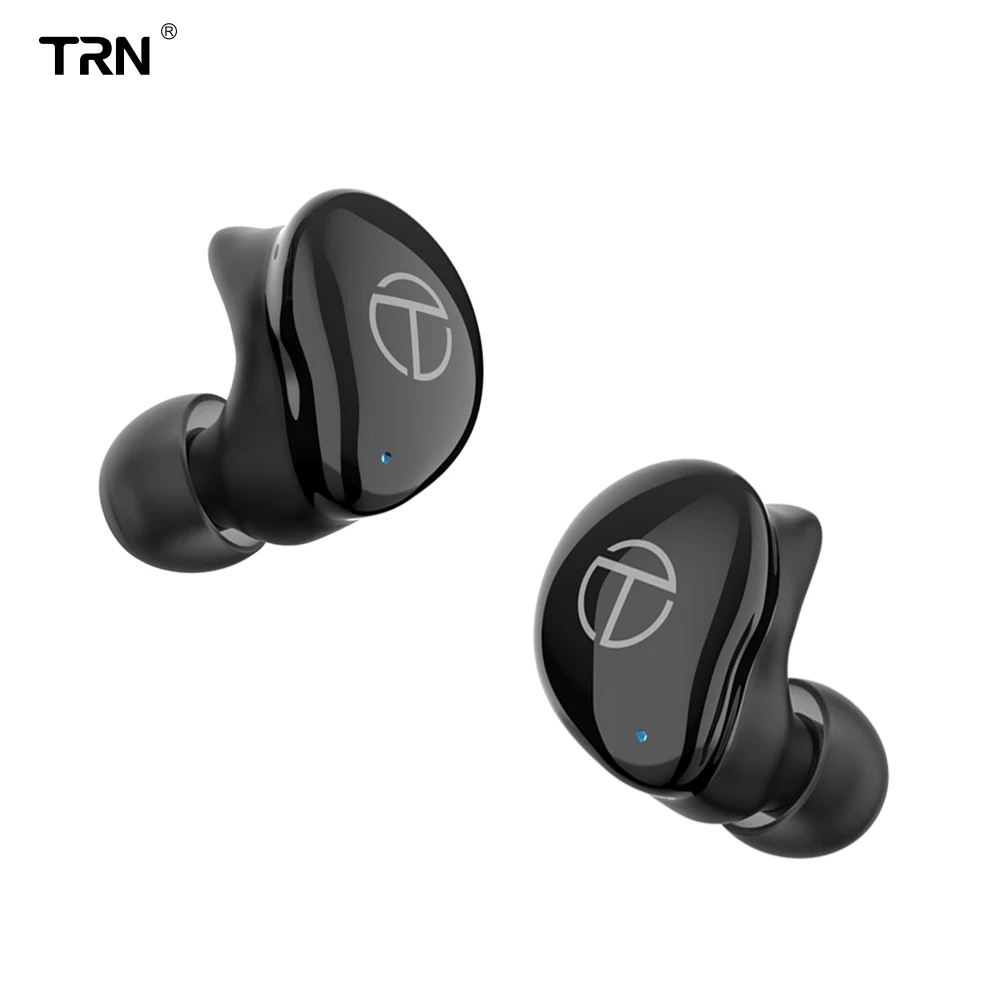 TRN T200 TWS Dual HiFi Hybrid Drivers Bluetooth 5.0 Aptx In-Ear Earphones with CVC 8.0, Smart Touch, Auto-pair