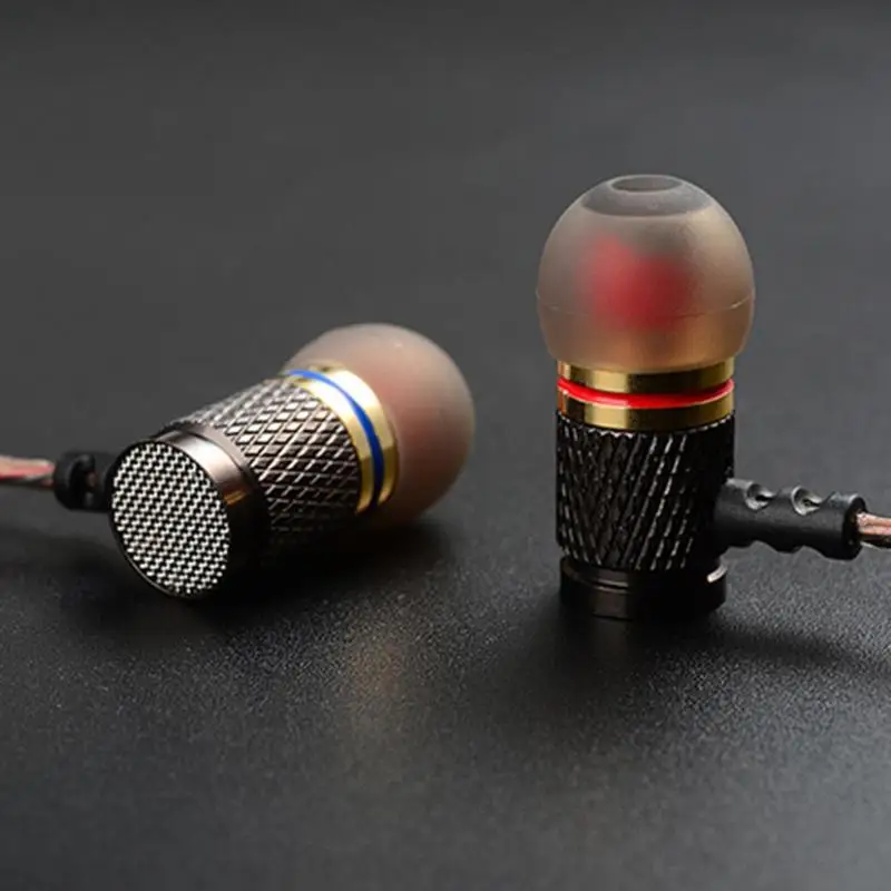 KZ EDR1 Позолоченные наушники 3 5 мм Проводные Hi Fi басовые стереонаушники вкладыши
