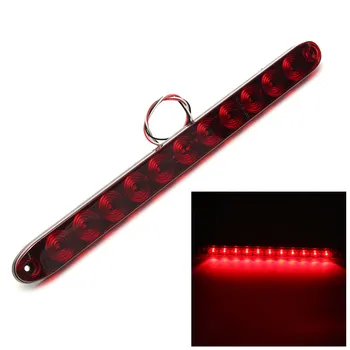 

15inch Red 11 LED Car LED Brake Stop Light Lamp Universal Trailer Truck RV For Boat Stop Overland Tail Turn Bar Waterproof