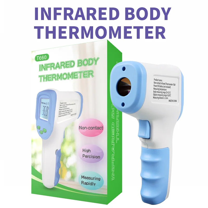 

Muti-fuction Baby/Adult Digital Termomete Infrared Forehead Body Thermometer Gun Non-contact Temperature Measurement Device