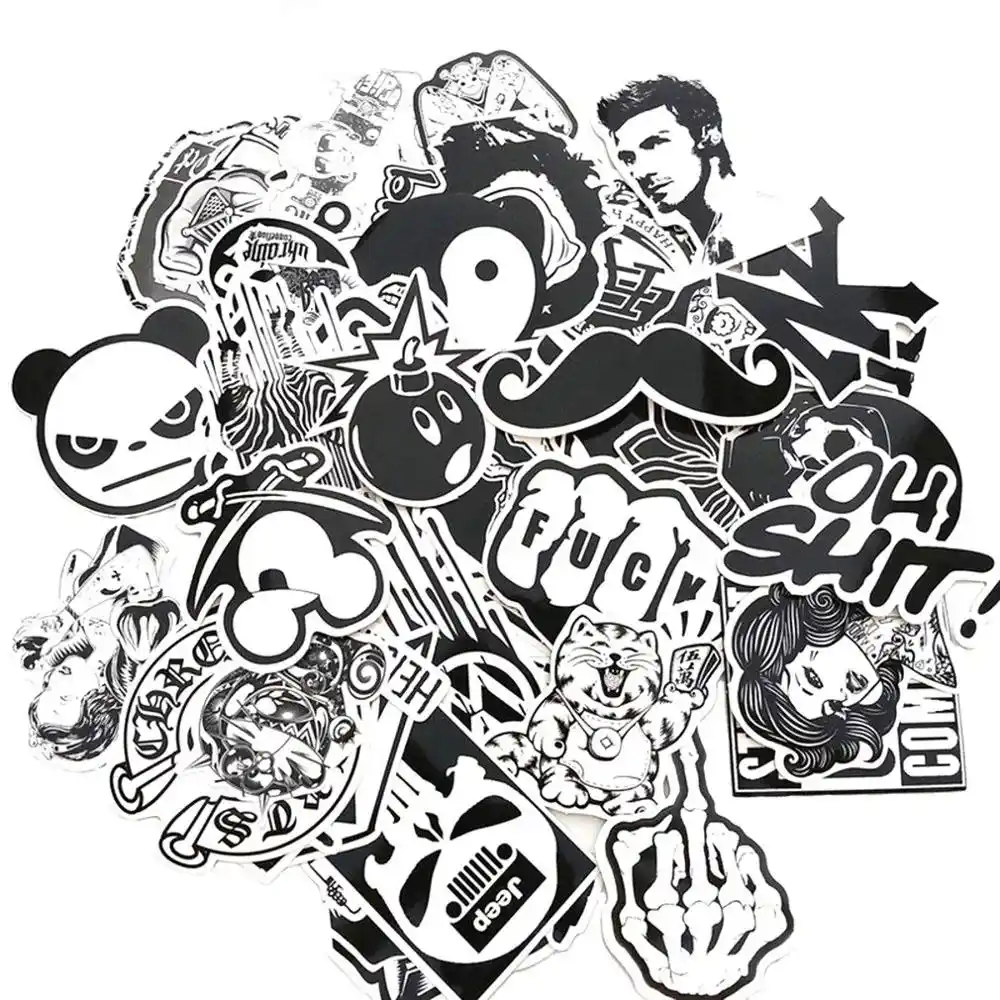 50pcs motorcycle sticker graffiti style motorcycle