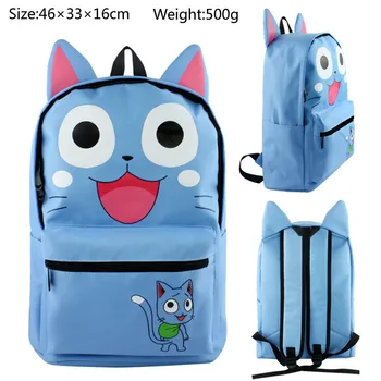 

FAIRY TAIL Backpack Happy Cosplay Bag School Bag Cartoon ackpack