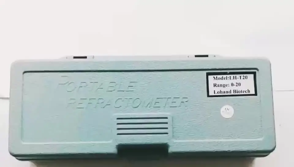 US $128.25 Laboratory Meter LHT20 Model 020 Function Of Sugar Concentrate Test Refractometer