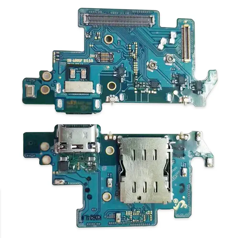 5 шт. зарядный порт USB док станция гибкий кабель для Samsung Galaxy A80 A805 A805F SM A805F|Шлейфы