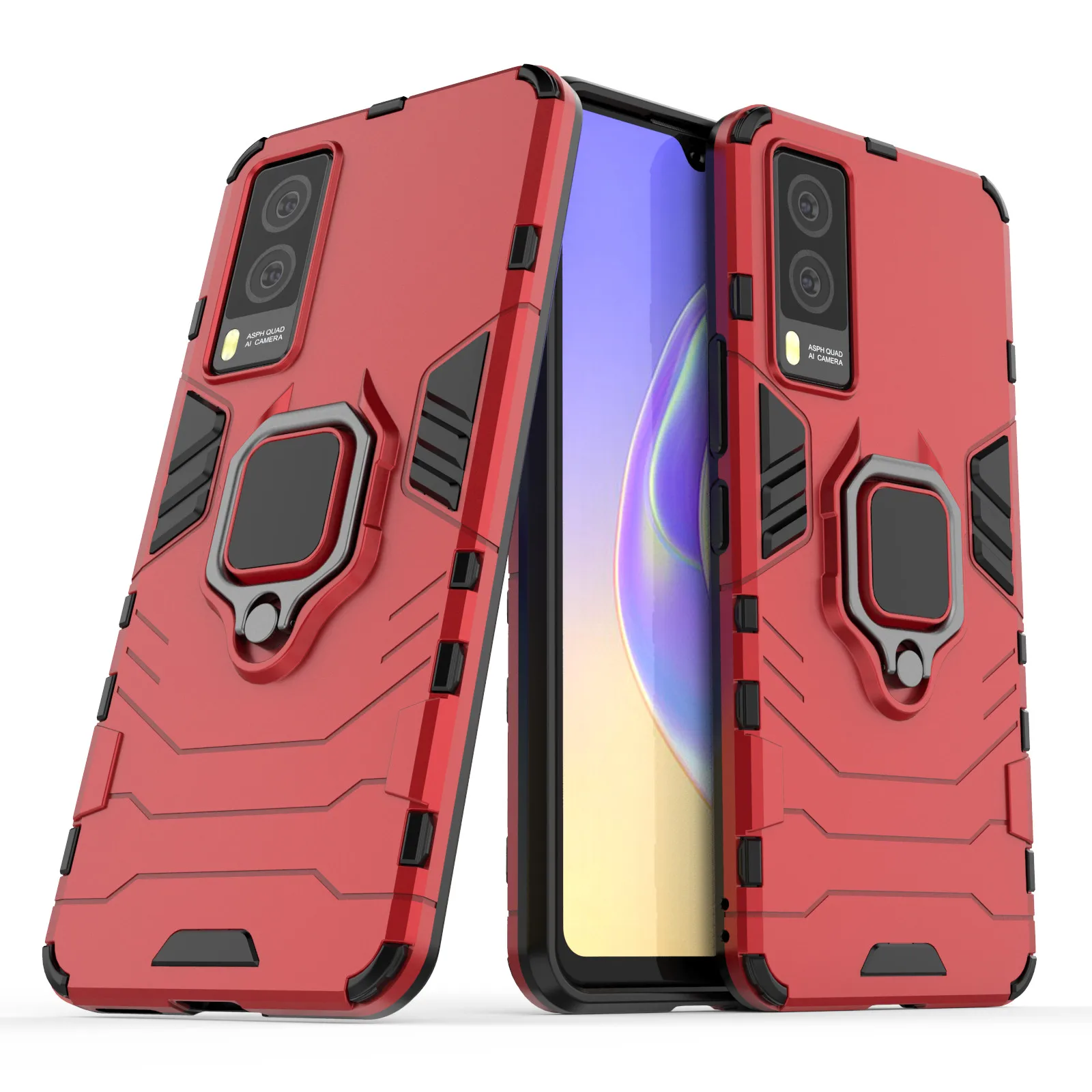 V21e 5G Protector для VIVO V21E чехол противоударный 2 в 1 PC жесткий силиконовый бампер