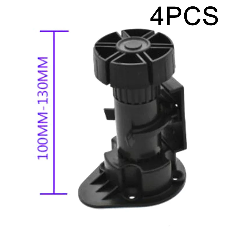 

4PCS/set Cabinet Adjustable Foot PP Plinth Cabinet Height Adjustable Foot Leg Leveler for Kitchen Bathroom brand new