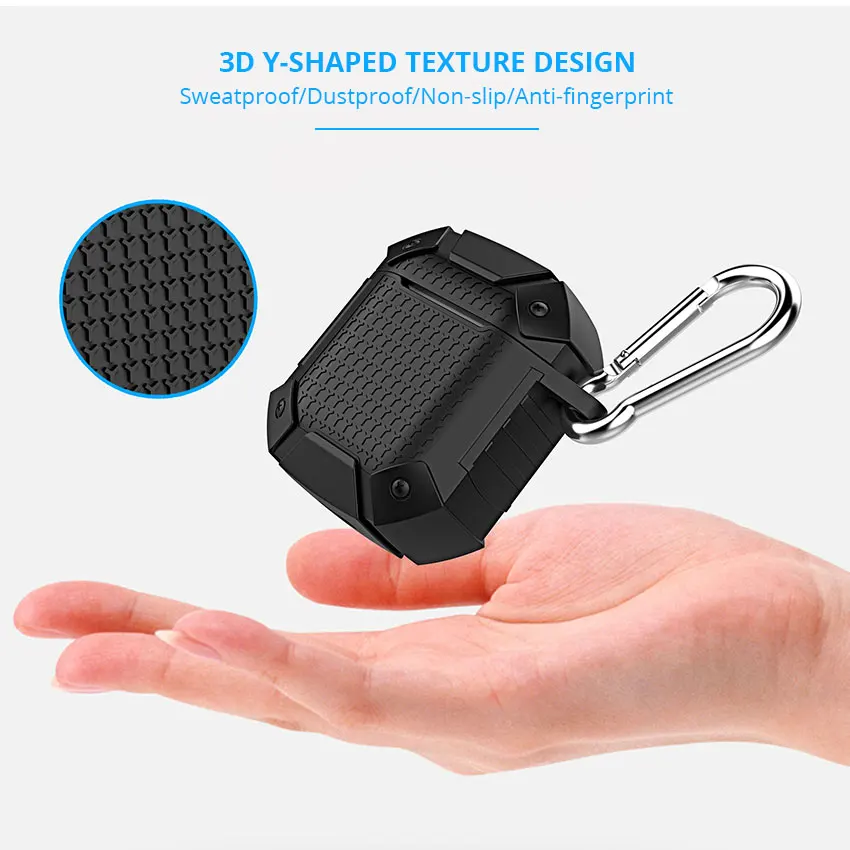 Earphone Case For AirPods Wireless Bluetooth Headset cover silicon For Air Pods Charging Box