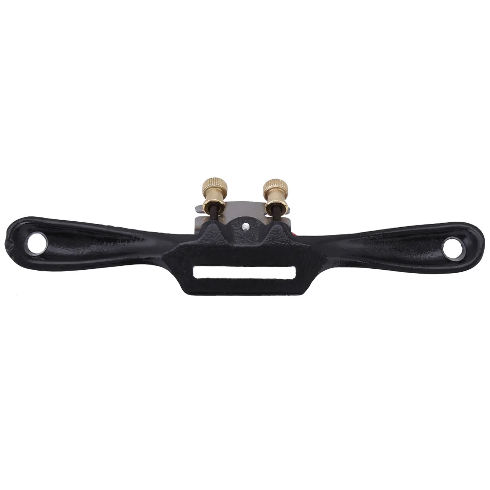 Woodworking Tools 9in Adjustable Plane Spokeshave Woodworking Hand Planer Trimming Tools Wood Hand Cutting Edge Chisel Tool Screw Blade