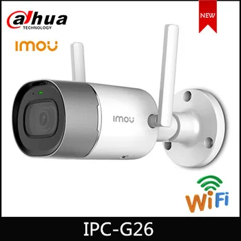 

Dahua Imou Wireless Wifi Camera IPC-G26 1080P H.265 Bullet Wi-Fi dual antenna Camera Built-in Microphone 2.8mm 3.6mm lens option
