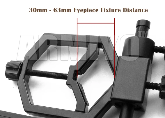 Description Picture 5 of itemArmiyo Camera Camcorder Phone Attach Spotting Scopes Sight Universal Tripod Support Mount Head Holder Hunting Accessories
