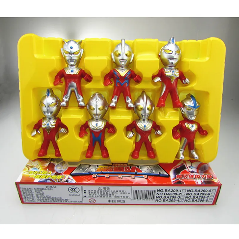 Altraman модель игрушки Вселенная модели супергероев Ultraman Severn Tiga Taro Robot Joints подвижные
