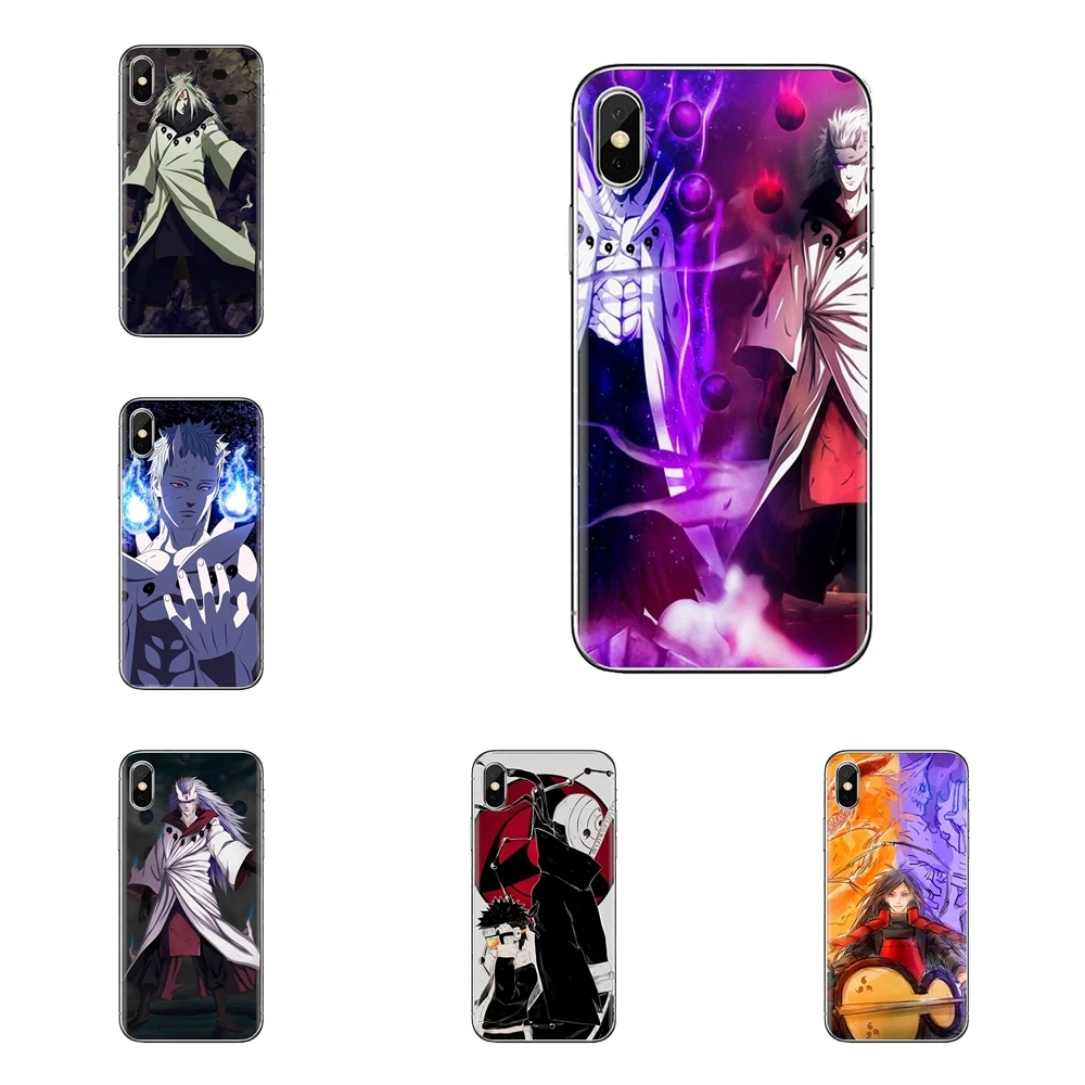 naruto Uchiha Madara Obito Phone Shell Covers For Huawei G7 G8 P7 P8 P9 Lite Honor 4C 5X 5C 6X Mate 7 8 9 Y3 Y5 Y6 II 2 Pro 2017 |