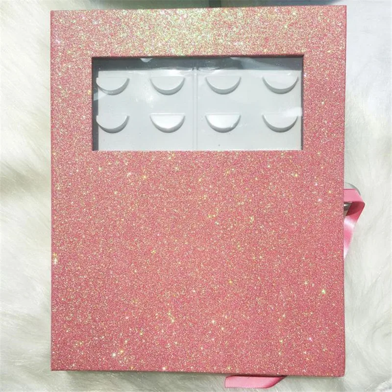 16 Pairs Portable Empty Eyelash Storage Book Glitter Paper Fake Eyelashes Display Makeup Tool Wholesale 20#6 16 Pairs Portable Empty Eyelash Storage Book Glitter Paper Fake Eyelashes Display Makeup Tool Wholesale 20#6
