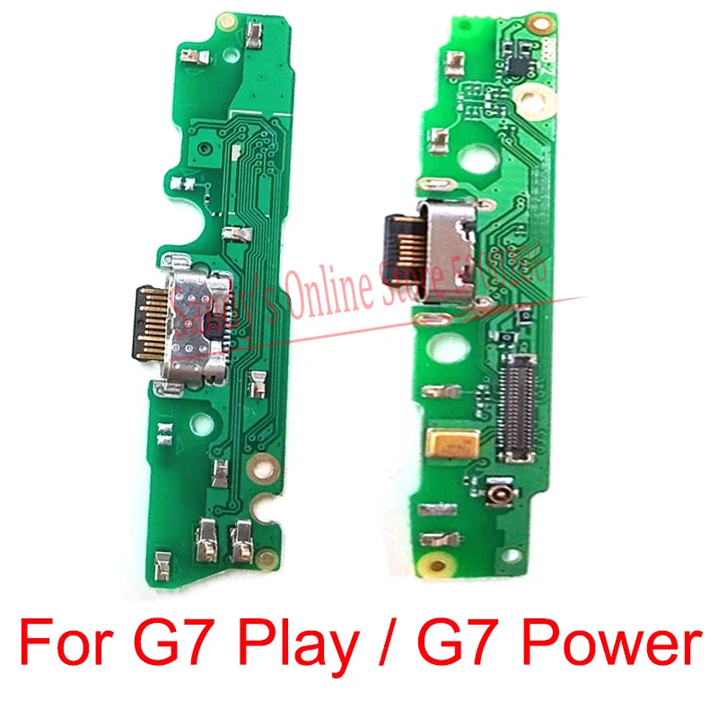 

10 PCS New USB Charging Charge Port Board Dock Flex Cable For Motorola Moto G7 Play Power Charger Dock Replacement Parts