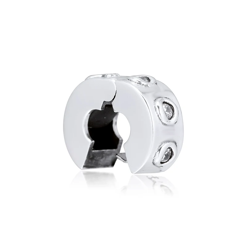 DIY Подходит для Pandora шармы браслеты сверкающие короны O бусины стерлингового серебра 925-ювелирные изделия
