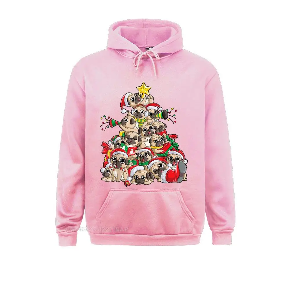 thumbnail image 1 of Sudadera con capucha ajustada para niños, diseño de árbol de Navidad, perro, Papá Noel, feliz Pugmas, para el día de los enamorados, ropa deportiva con estampado 3D, 1 of 5