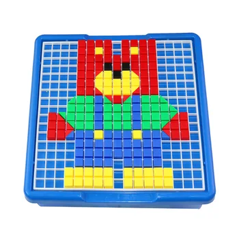 

580pcs/Set Children Jigsaw Education Toy Plastic Art Building Block 3D Jigsaw DIY Toys for Children Baby Kid Educational Toys