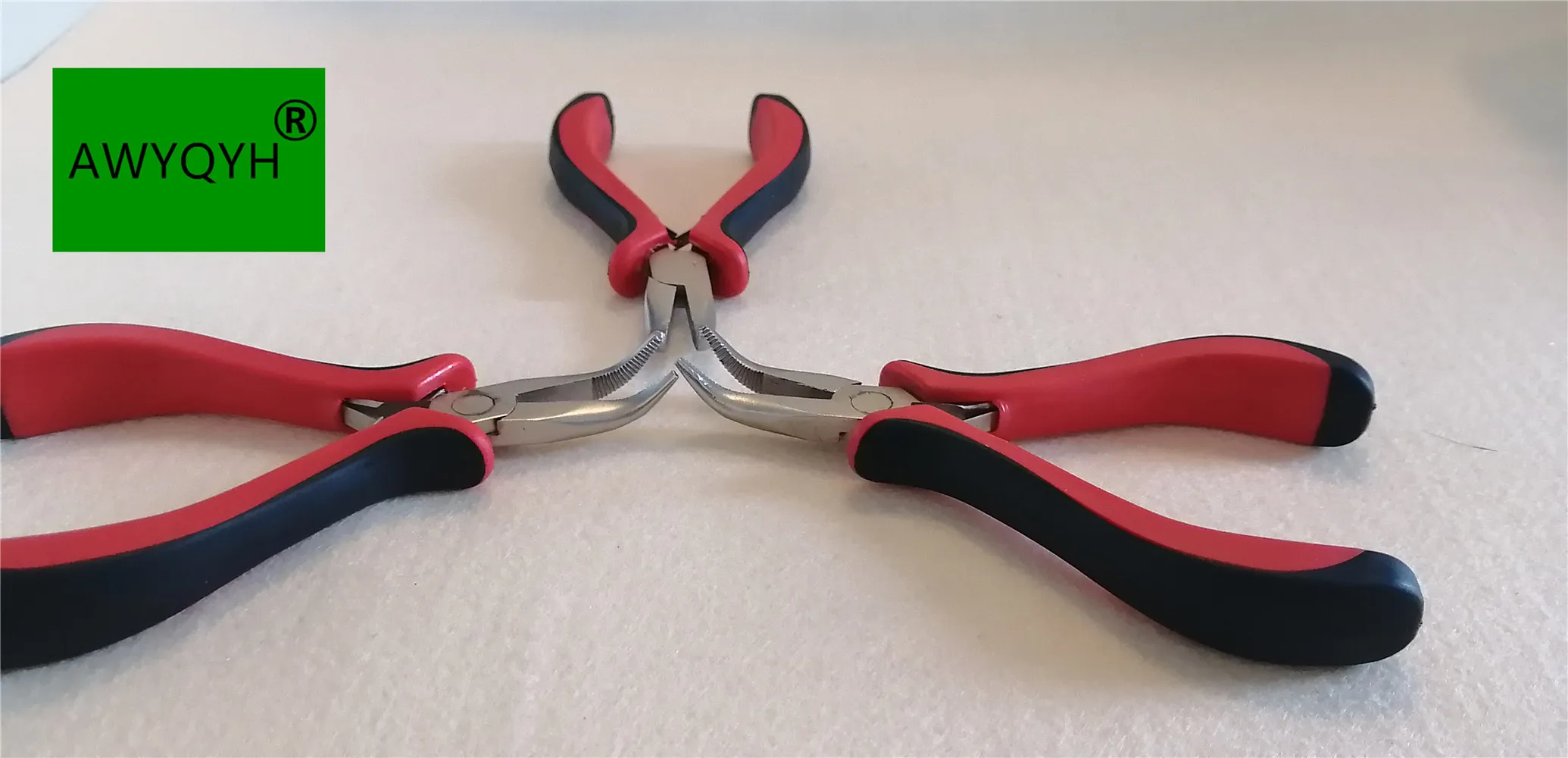 Bend tip plier DIY Hair Extension Tool Clip Plier for micro rings links beads Feather hair extension