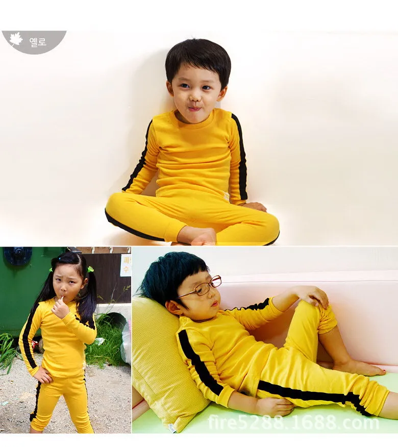 baby bruce lee jumpsuit