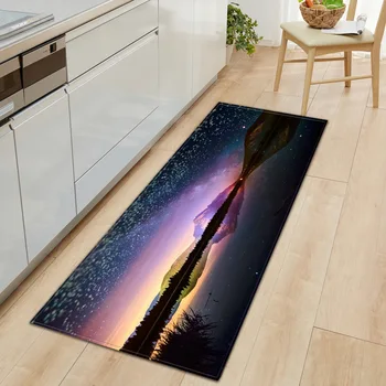 

Star Bar Long Rug For Sitting Room Door Mat Outdoor Non-slip Carpet Bedroom Bedside Rugs Kitchen Absorbent Mat