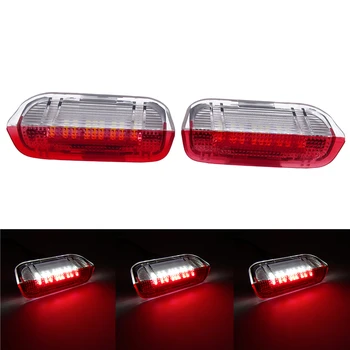 

1 Pair Fit For VW Passat B6 B7 CC Golf 6 7 Jetta MK5 MK6 Tiguan Scirocco Red LED Car Door Warning Light Courtesy Door Light
