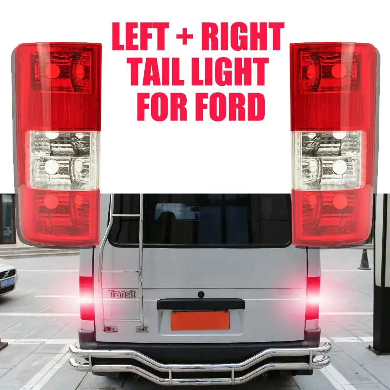 

Car Left Right Side Rear Backup Tail Lamp Light Lens Driver 1369233 1369221 1342512 For Ford Transit Connect 2002-2009