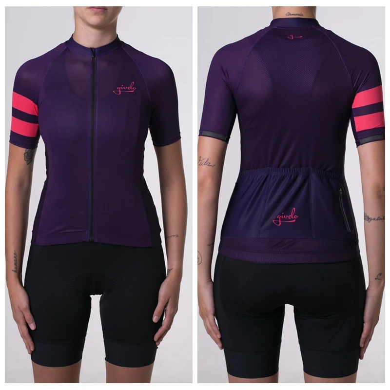 givelo Летняя женская одежда Ropa Ciclismo, велосипедная одежда, одежда для гонок, одежда для велоспорта, комплект Джерси для горного велосипеда - Цвет: sets