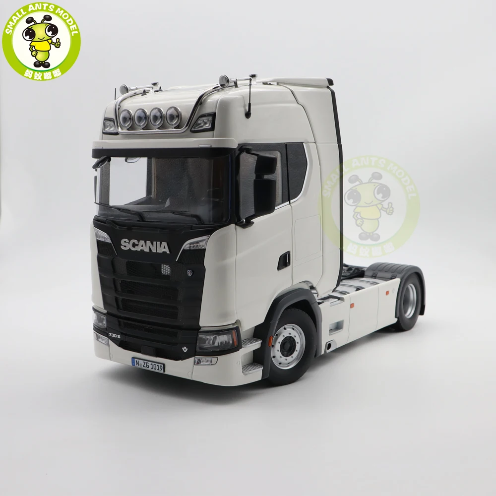 1/18 SCANIA V8 730 S трактор прицеп грузовик литая модель автомобиля игрушки мальчики