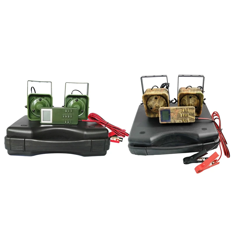 

Hunting Decoy Mp3 Bird Caller Sounds Player Built-In 200 Bird Voice Hunting Decoy 2 Players 50W Animal Caller for Hunting