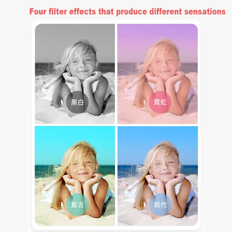 Halolo WiFi Children Camera Kids Digital Camera Toy 1080p HD 2inch Large Screen Cute Camera Toy Children Gift Educational Toy