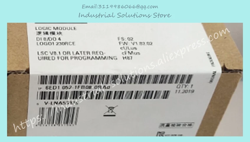 Новый оригинальный логический модуль PLC 6ED1052 1MD08 0BA0 1HB08 1FB08 1CC08 6ED1055 1MB00 0BA2|logo original|logo