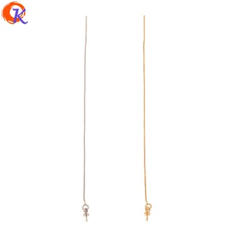 

Cordial Design 30Pcs 3*88MM Jewelry Accessories/Earrings Chain/Genuine Gold Plating/DIY Making/Hand Made/Earring Findings