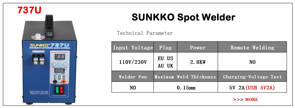 SUNKKO 787A+ машины для точечной сварки 220V 1.5kw светодиодный двойной импульсный тест 18650 батареи точечной сварки батарея таблеточного типа сварки машины для точечной сварки